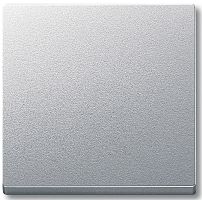 Лицевая панель Schneider Electric Merten System M для 1-кл. выключателя алюминий картинка